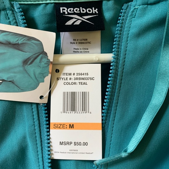 NWT | Reebok Light Weight Windbreaker! - Picture 6 of 7